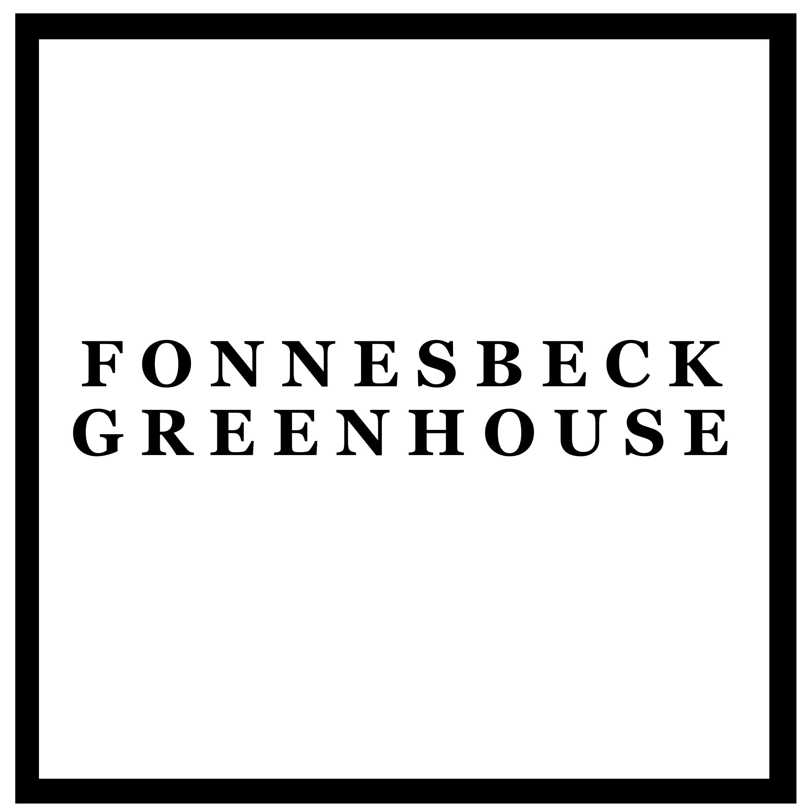 Fonnesbeck Greenhouse